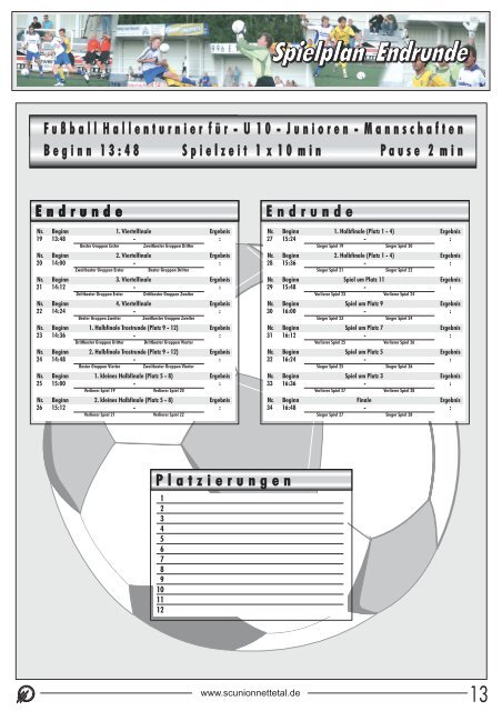 Voba Cup - SC Union Nettetal