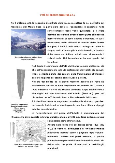 LA PREISTORIA - Cortebue.it