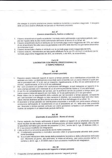 contratto collettivo nazionale di lavoro da proprietari ... - Cisal Terziario