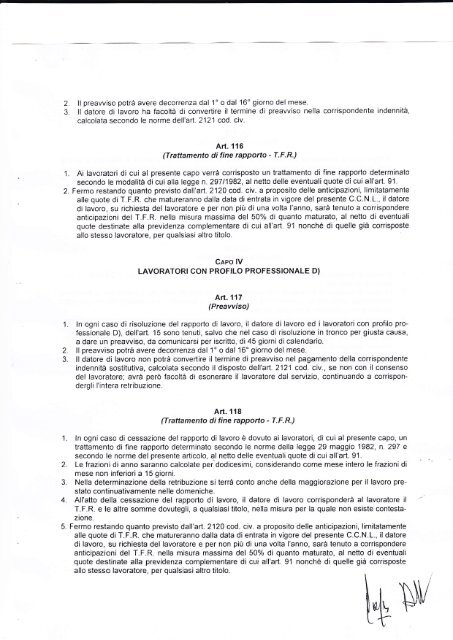 contratto collettivo nazionale di lavoro da proprietari ... - Cisal Terziario