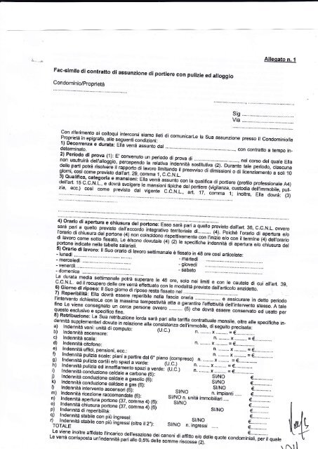 contratto collettivo nazionale di lavoro da proprietari ... - Cisal Terziario