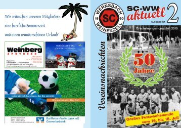 Anzeige - SC Wernsbach Weihenzell