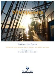 Windjammer - Sea Cloud Cruises