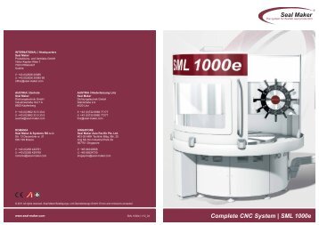 Complete CNC System | SML 1000e - Seal Maker Produktion und