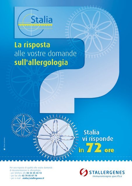 La desensibilizzazione sublinguale nei pazienti ... - Stallergenes