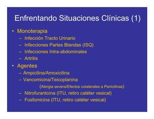 Tratamiento de Enterococos ¿Qué opciones tenemos?