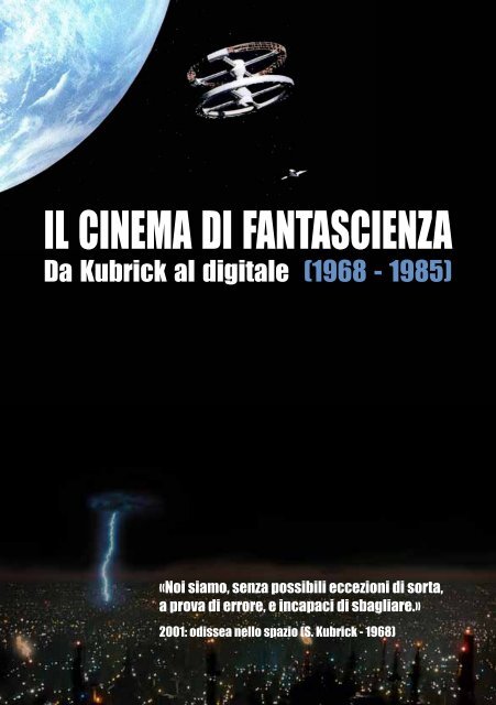 Catalogo rassegna Cinema di FANTASCIENZA - Cineteca Sarda