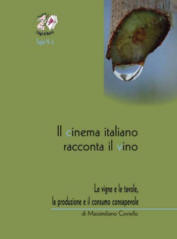 Foglio di Bacco n° 6 (pdf 855Kb) - Vino e Giovani