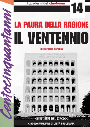 copertina ventennio - Cineforum del Circolo