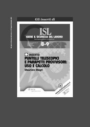 Puntelli Telescopici e parapetti provvisori - DPL Modena