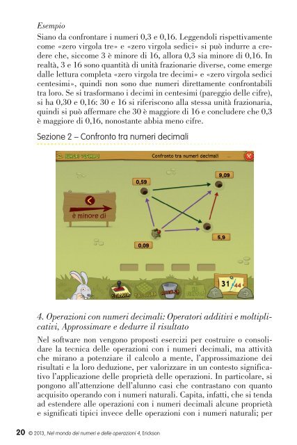 Guida Nel mondo dei numeri e delle operazioni 4 - Edizioni Centro ...