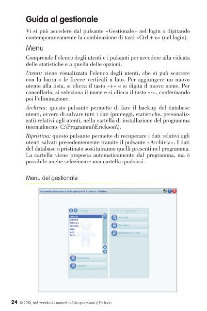 Guida Nel mondo dei numeri e delle operazioni 4 - Edizioni Centro ...