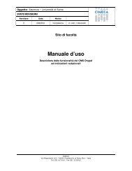 manuale sito web centralizzato - Sapienza Drupal Course