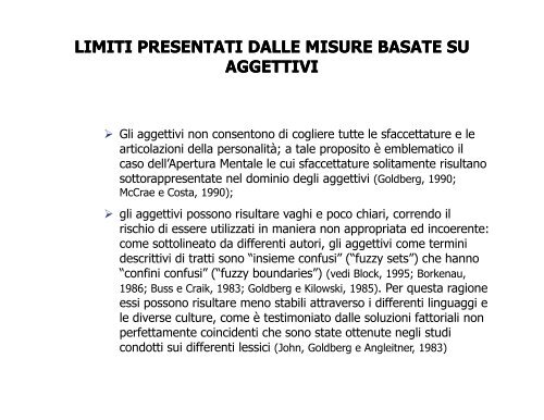 terza lezione - Facoltà di Scienze della Formazione