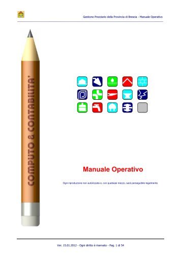 Manuale Operativo - Prezziario Opere Edili Brescia
