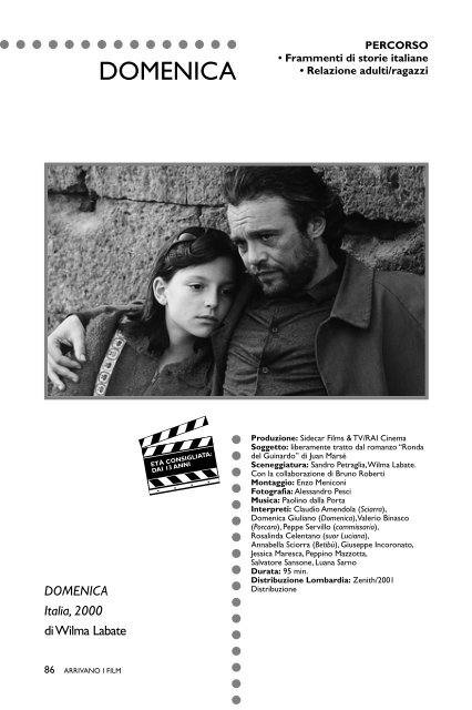I FILM I FILM - Lombardia Spettacolo