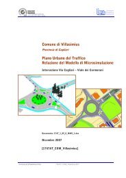 Comune di Villasimius Piano Urbano del Traffico Relazione del ...