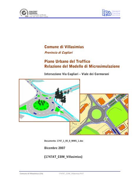 Comune di Villasimius Piano Urbano del Traffico Relazione del ...