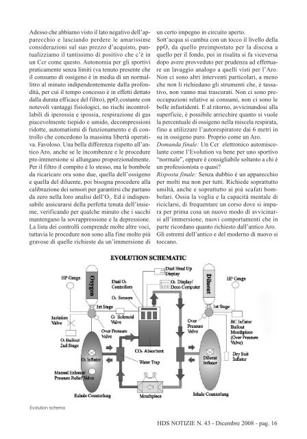 HDS NOTIZIE N. 43 - Dicembre 2008 - pag. 2 - The Historical Diving ...