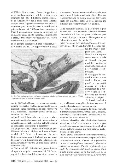 HDS NOTIZIE N. 43 - Dicembre 2008 - pag. 2 - The Historical Diving ...