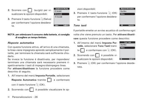 Manuale d'uso Aladino Slide New - Telecom Italia