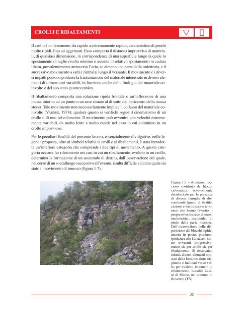 fenomeni di dissesto geologico - idraulico sui versanti