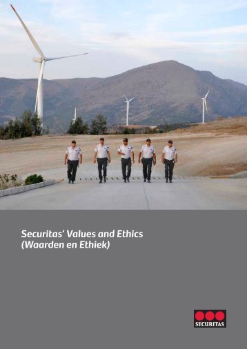 Securitas' Values and Ethics (Waarden en Ethiek)