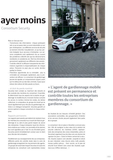 Audit de sécurité permanent - Securitas