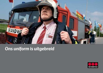 Ons uniform is uitgebreid - Securitas