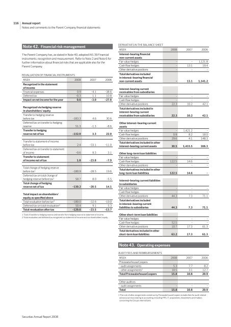 Annual Report 2008 - Securitas