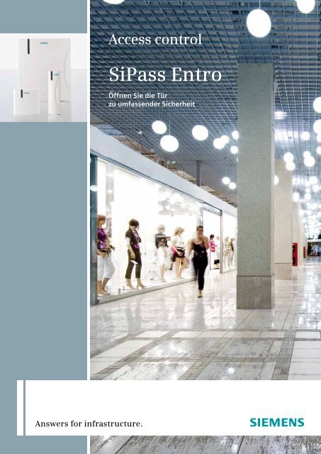 Download Produktkatalog SiPass Entro (546 kB)