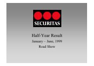 Interim Report Jan-Jun 1999.pdf - Securitas