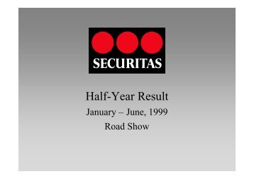 Interim Report Jan-Jun 1999.pdf - Securitas