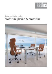 crossline prime & crossline - Sedus