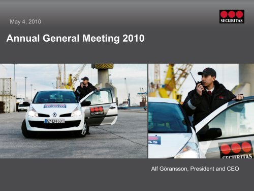 CEO Presentation AGM 2010.pdf - Securitas