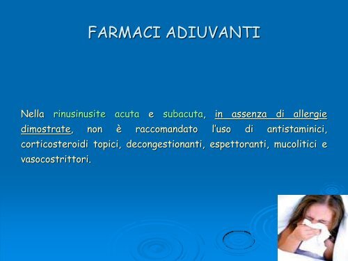 GRAZIA DINNELLA Trattamento della rinosinusite in età pediatrica