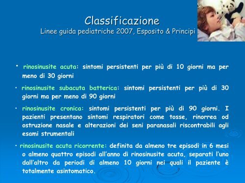 GRAZIA DINNELLA Trattamento della rinosinusite in età pediatrica