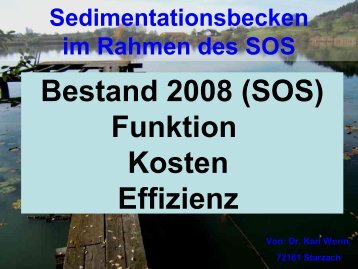 Sedimentationsbecken