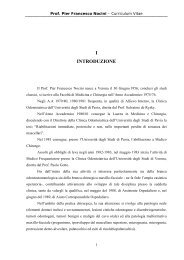 01 Introduzione (pdf, it, 45 KB, 7/9/09) - Surgery - Università degli ...