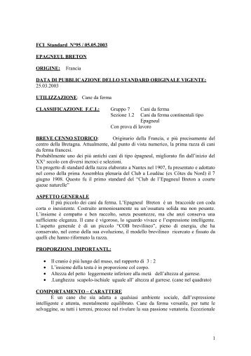 24 – 95 --EPAGNEUL BRETON - Enci