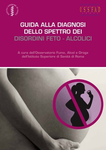 Guida alla diagnosi dello spettro dei disordini feto-alcolici