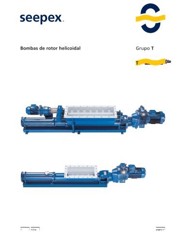 Bombas de rotor helicoidal Grupo T T - Seepex