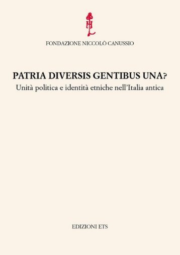 I convegni della Fondazione Niccolò Canussio; 7 - Historia Antigua