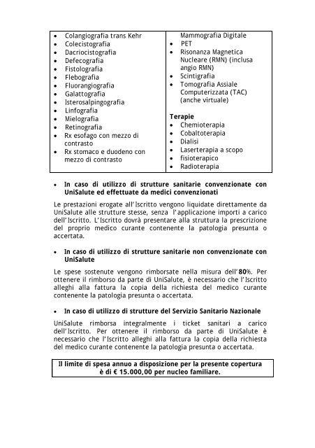 REFERTI UNISALUTE SCARICARE