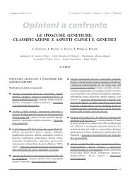 classificazione e aspetti clinici e genetici