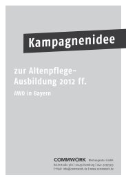 Ausbildung 2012 ff. AWO in Bayern - COMMWORK Werbeagentur ...