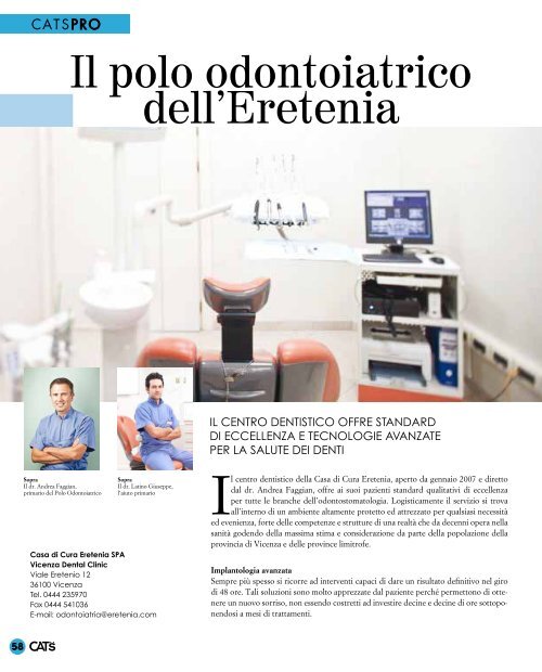 Il polo odontoiatrico dell'Eretenia - Faggianclinic.It