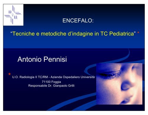 Antonio Pennisi - Tsrm Foggia