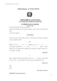 La liquidazione del danno in Italia da incidente stradale ...