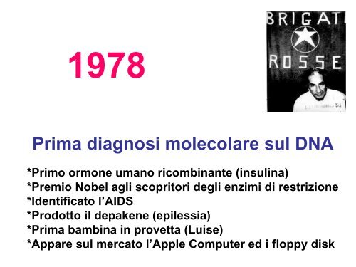 Lezioni di genetica medica, prima parte Triennali ... - Vincenzonigro.it